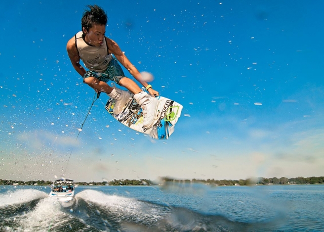 Salto profesional de wake